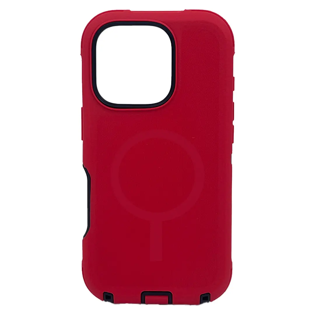 iPhone 16 Pro Max Screen Case With Magsafe Red